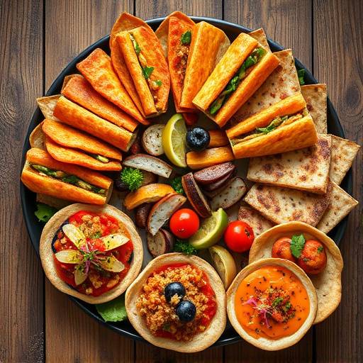 Tapas variadas para entrega a domicilio